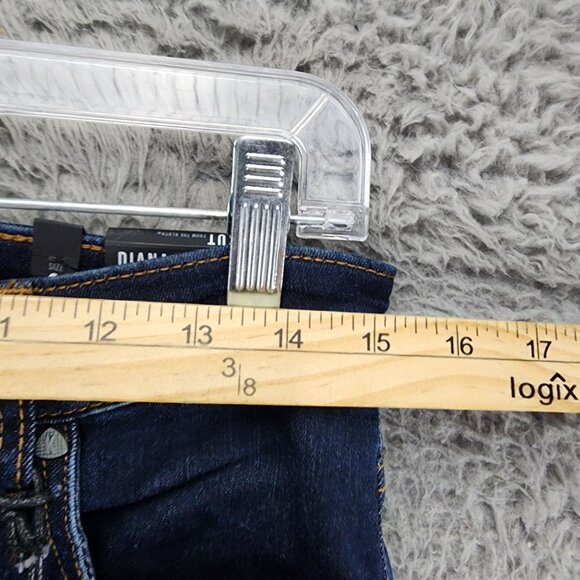 Kut From The Kloth Jeans Womens 6 Diana Dark Wash Stretch Mid Rise Skinny *NWT* - Picture 6 of 16